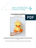 Baby Duck Pattern