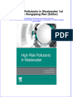 Textbook Ebook High Risk Pollutants in Wastewater 1St Edition Hongqiang Ren Editor All Chapter PDF