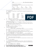 Chemical Kinetics Assignment