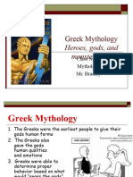 Bradley 2020 Greek - Mythology - Notes