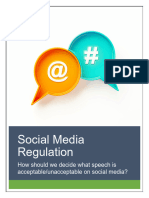 Social Media Regulation Issue Guide 2023
