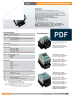 Maxwell Catalog (SCR 51, SCR 6, SCR 7) Three Phase Power Regulator