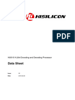 Data Sheet: Hi3515 H.264 Encoding and Decoding Processor