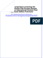 Imperial Projections Screening The German Colonies Film Europa German Cinema in An International Context First Paperback Edition Fuhrmann