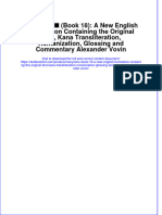 Textbook Manyoshu Book 18 A New English Translation Containing The Original Text Kana Transliteration Romanization Glossing and Commentary Alexander Vovin Ebook All Chapter PDF