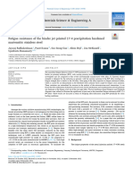 Fatigue Resistance of The Binder Jet Printed 17-4 Precipitation Hardened Martensitic Stainless Steel