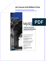 (Download PDF) Mysql Crash Course 2Nd Edition Forta Online Ebook All Chapter PDF