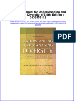 PDF Solution Manual For Understanding and Managing Diversity 5 E 5Th Edition 0132553112 Online Ebook Full Chapter