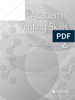Academic Writing Skills Level2 Teachers Manual