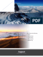 Tutor PPT Valley Climates