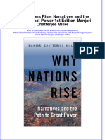 Ebook Why Nations Rise Narratives and The Path To Great Power 1St Edition Manjari Chatterjee Miller Online PDF All Chapter