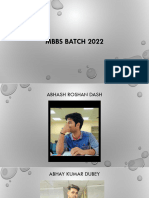 MBBS Batch 2022