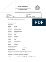 Penilaian Akhir Semester Mts