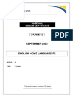 English HL p2 QP Gr12 Sept 2023