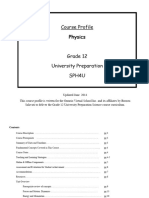 Course Profile SPH4U