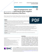 Diagnostic Strategy of Metagenomic Next-Generation Sequuencing For Gram Negative Bacteria in Respiratory Infections