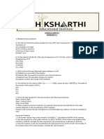 Chemical Kinetics Worksheet 2