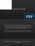 The History of Kilt