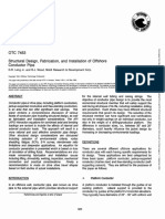 Structural Design, Fabrication and Installation of Offshore Conductor Pipe