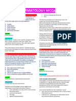 PASSMEDICINE MCQs-DERMATOLOGY