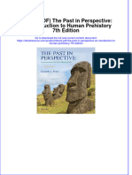 Full Download PDF of (Ebook PDF) The Past in Perspective: An Introduction To Human Prehistory 7th Edition All Chapter