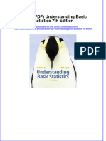 Full Download PDF of (Ebook PDF) Understanding Basic Statistics 7th Edition All Chapter