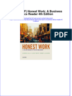Full Download PDF of (Ebook PDF) Honest Work: A Business Ethics Reader 4th Edition All Chapter