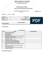 Course Outline BSACFIN - Fall 20