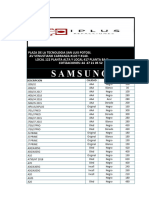 Lista de Precios, Mayo