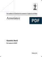 ICAEW Assurance QB - 2022