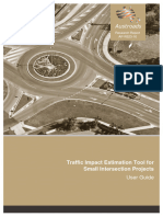 AP-R523-16 Traffic Impact Estimation Tool For Small Intersection Projects User Guide