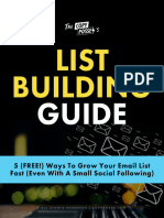 Copy Posse Free Guide List Building Guide