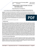 Power Quality Improvement Using Dynamic Voltage Restorer (DVR)