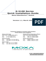 Moxa Eds 510e Series Qig v1.1