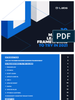 10 - Machine - Learning - Frameworks - To - Try - in - 2021 For Me