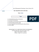 Embedded System Notes Unit 2