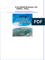 Test Bank for Global Business, 3rd Edition : Peng  download pdf full chapter