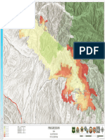 Lake Fire Progression Map July 11, 2024