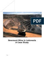 Newmont Mine in Indonesia