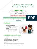 CM1 - CU3 - Morphology