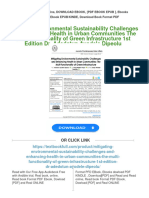 Instant download Mitigating Environmental Sustainability Challenges and Enhancing Health in Urban Communities The Multi functionality of Green Infrastructure 1st Edition Dr. Adedotun Ayodele Dipeolu pdf all chapter