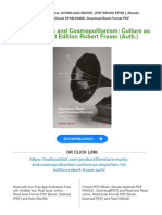 Get Literature, Music and Cosmopolitanism: Culture as Migration 1st Edition Robert Fraser (Auth.) free all chapters