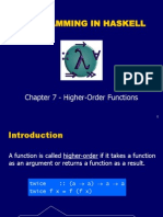 Programming in Haskell: Chapter 7 - Higher-Order Functions