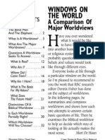 Windows On The World A Comparison of Major Worldviews