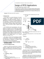 Antenna Design of RFID Applications