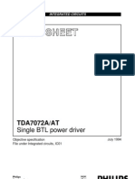 TDA7072 Datasheet