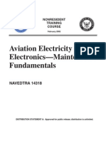 US Navy Course NAVEDTRA 14318 - Aviation Electricity & Electronics-Maintenance Fundamentals 2002