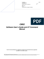 CM52 at Command Manual Rev R1D