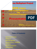 HDPE Liner Technical Presentation