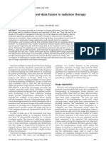 Image Registration and Data Fusion in Radiation Therapy